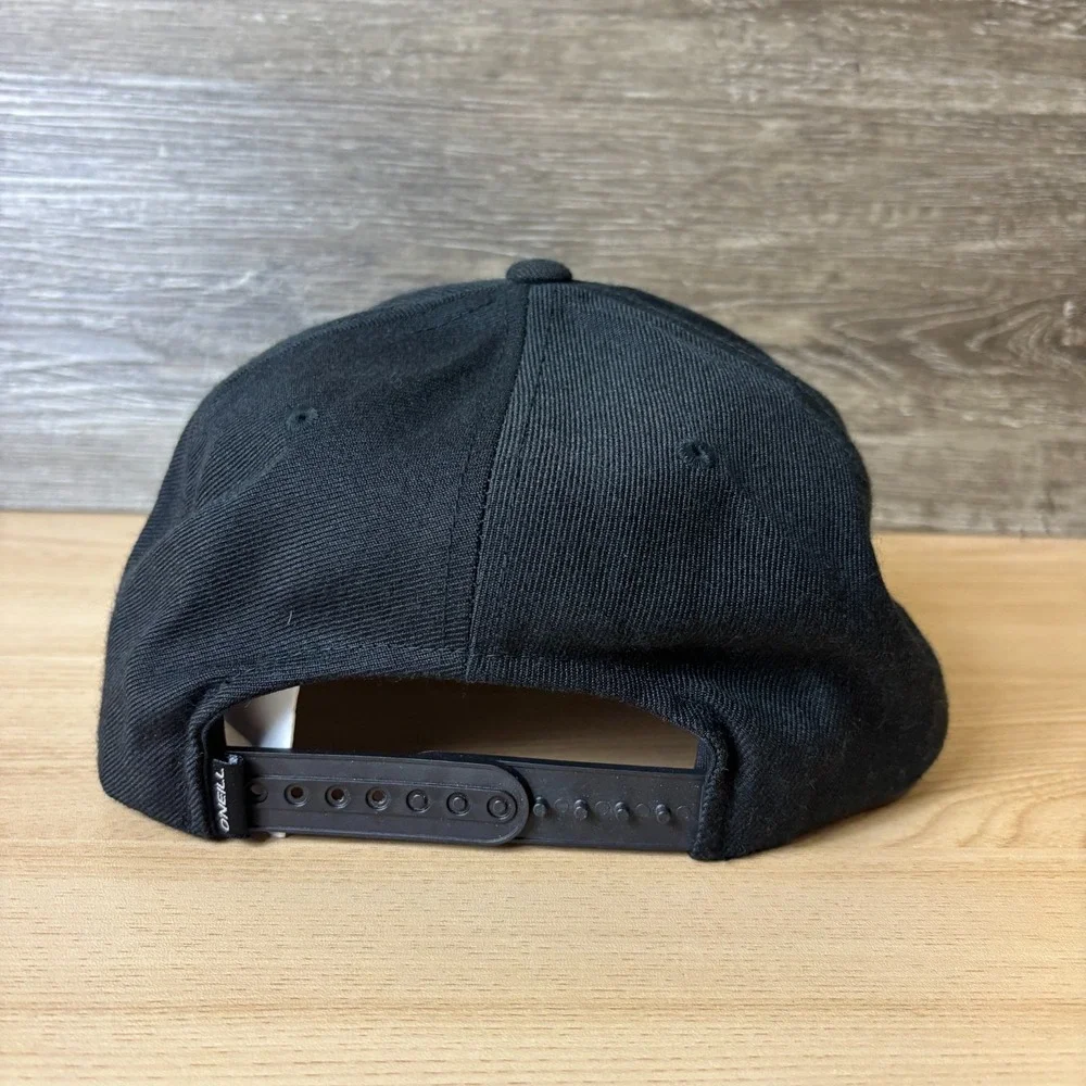 O'neill Hat Cap Snapback Black Surf Surfing Beach Performance